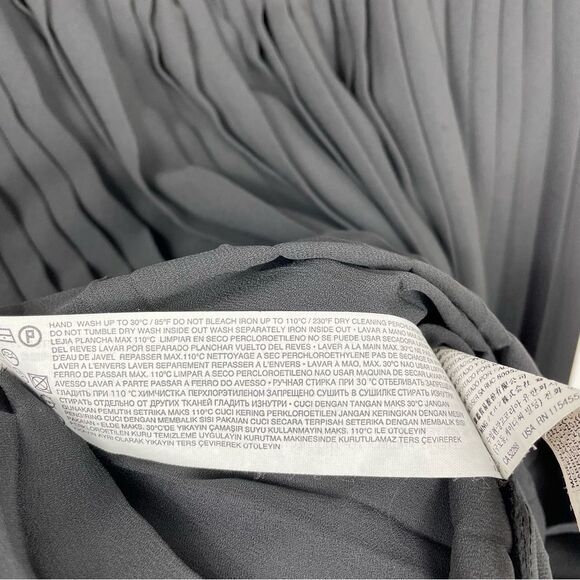 MNG charcoal gray pleated Small - Picture 5 of 7